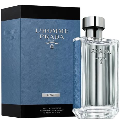 prada l'homme l'eau 150ml|is Prada l'homme long lasting.